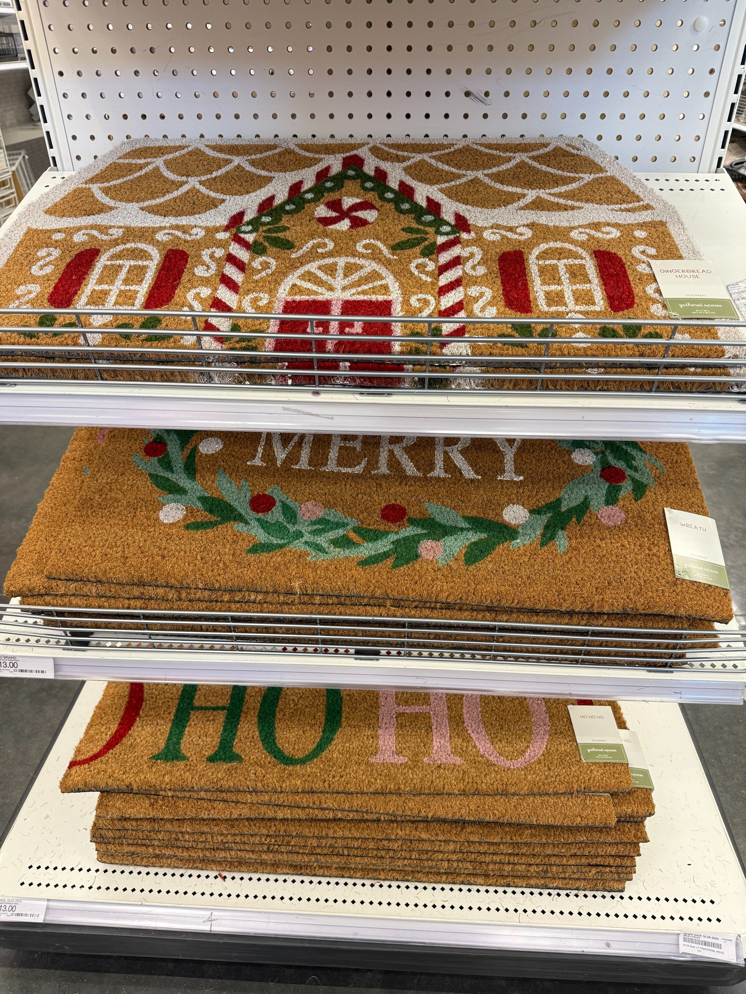 🎅So many festive budget friendly doormats!! Love this gingerbread house one!  

 #LTKHoliday #LTKHome