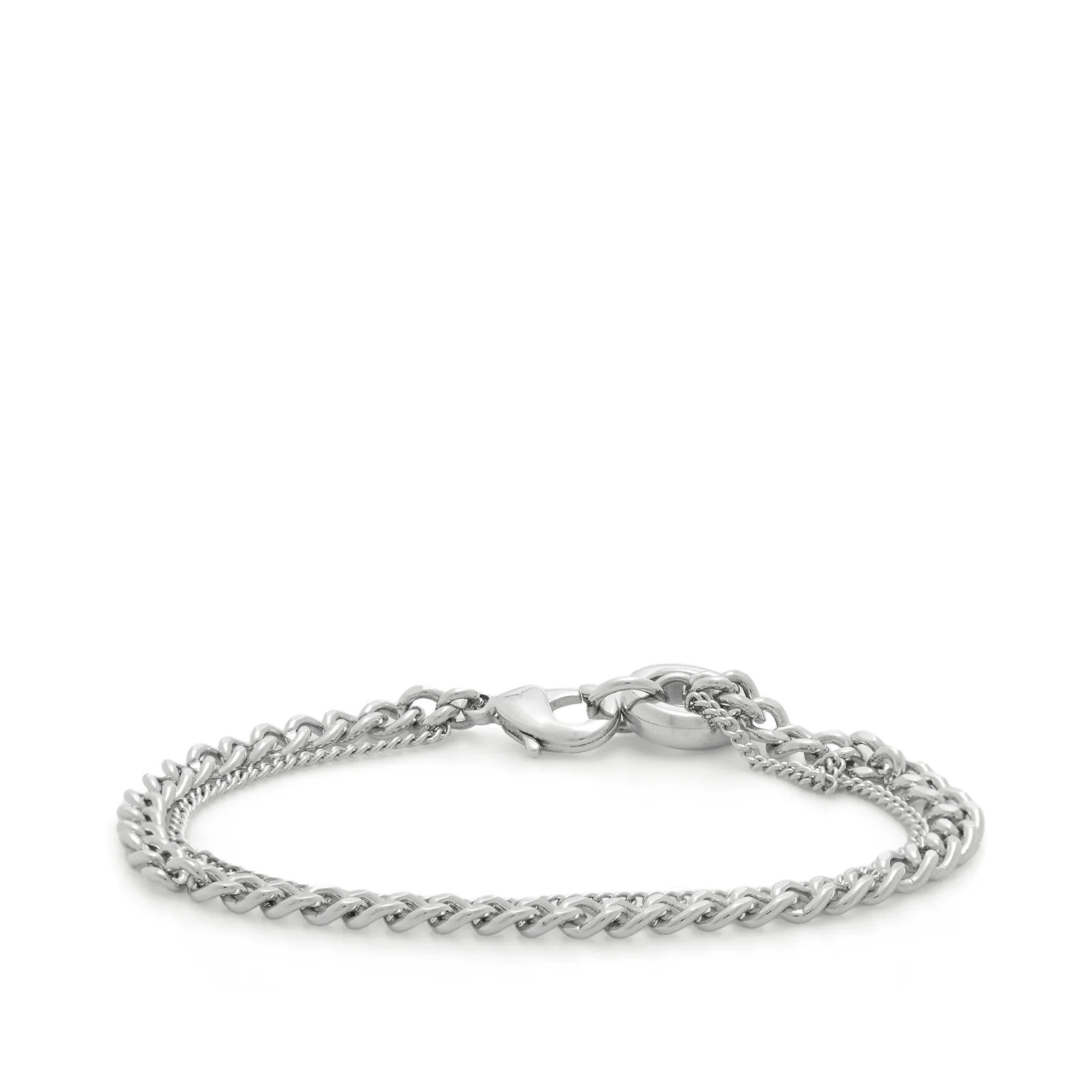 A.P.C. Men's Minimal Bracelet Silver | END. Clothing