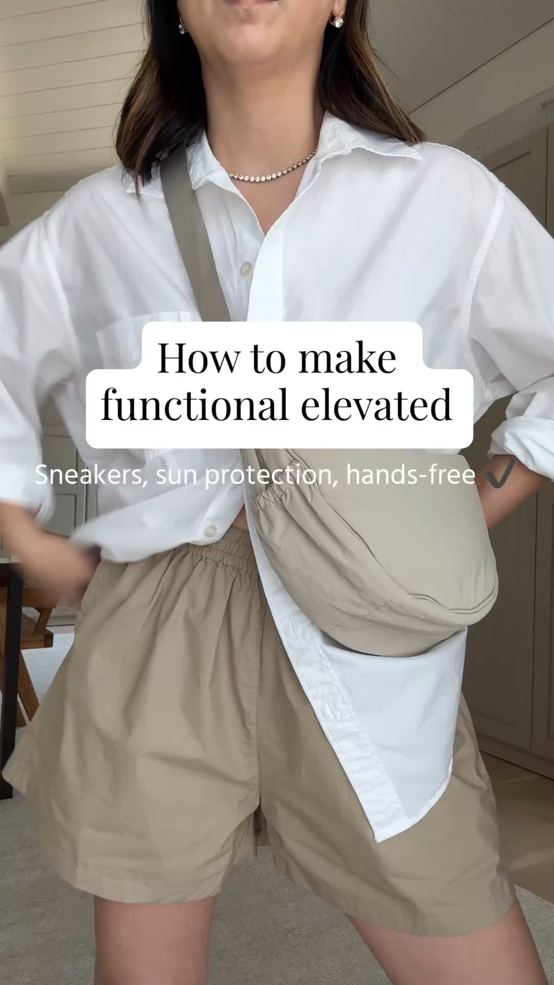 Functional can be elevated too. In all poplin for hot days. 

Gap big shirt petite xs
Mikoh shorts 2
Amazon socks
Adidas Samba sneakers 5.5
Uniqlo bag
Polo Ralph Lauren hat
Electric picks earrings
Dorsey James necklace.

#LTKgrwm #LTKmomlife #LTKPetite
