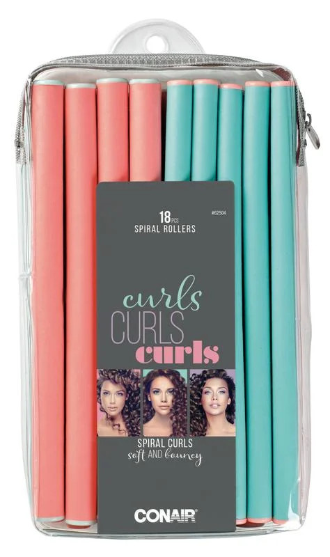 Conair Foam Hair Rollers, 18 ct - Flexi rods, hair curlers, foam rollers | Walmart (US)