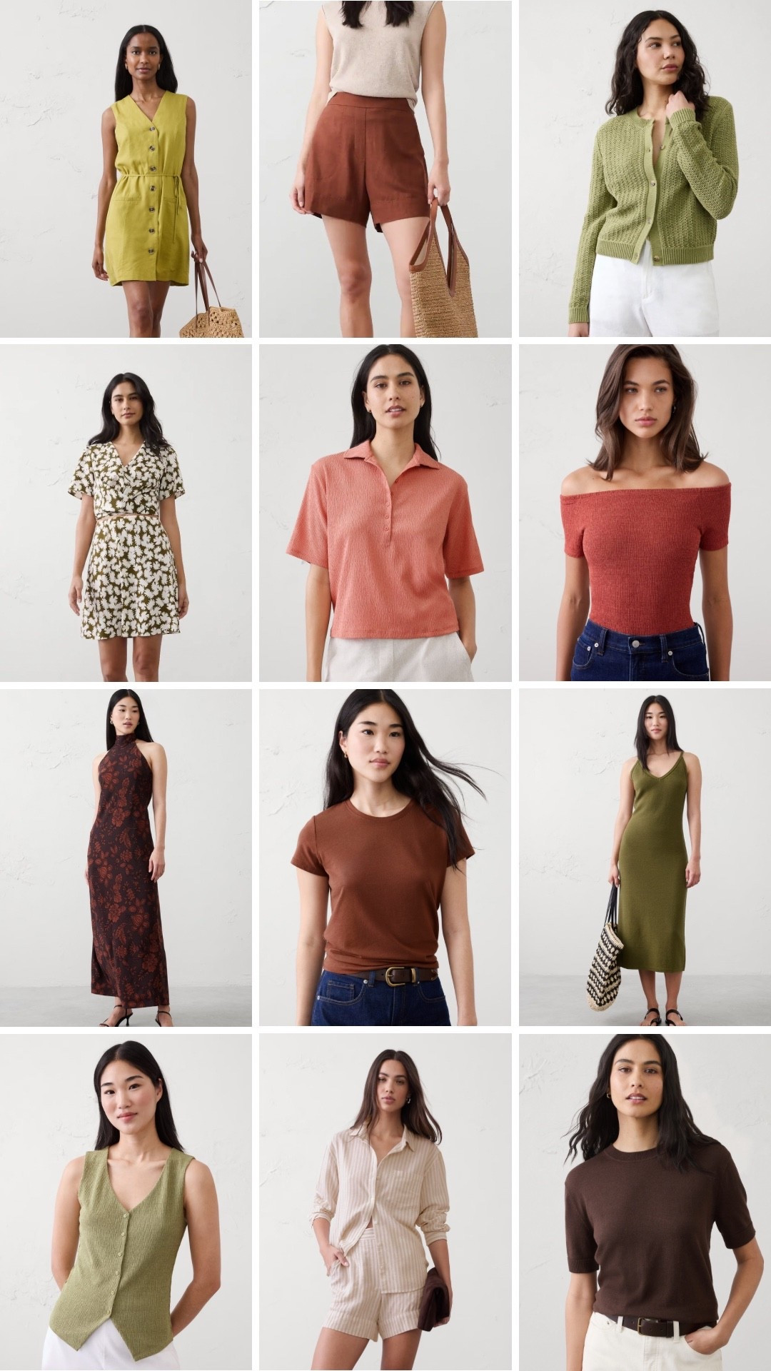 Banana republic sale for autumns, wedding guest, tee, sidsize, teacher outfits, midsize, budget, sale, warm pink, brick red, true autumn, dark autumn, soft autumn, mom style, summer staples, linens shorts, dark brown, warm brown, linen dress, matching set, resort, vacation, beach

#LTKmomlife #LTKOver40 #LTKMidsize