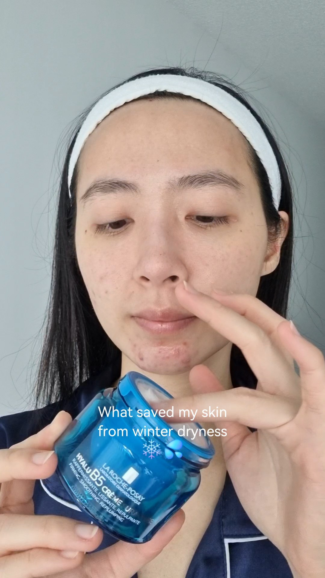 What saved my skin from winter dryness | La Roche Posay Hyalu B5 Suractivated Serum and Cream | Skincare routine

#LTKbeauty