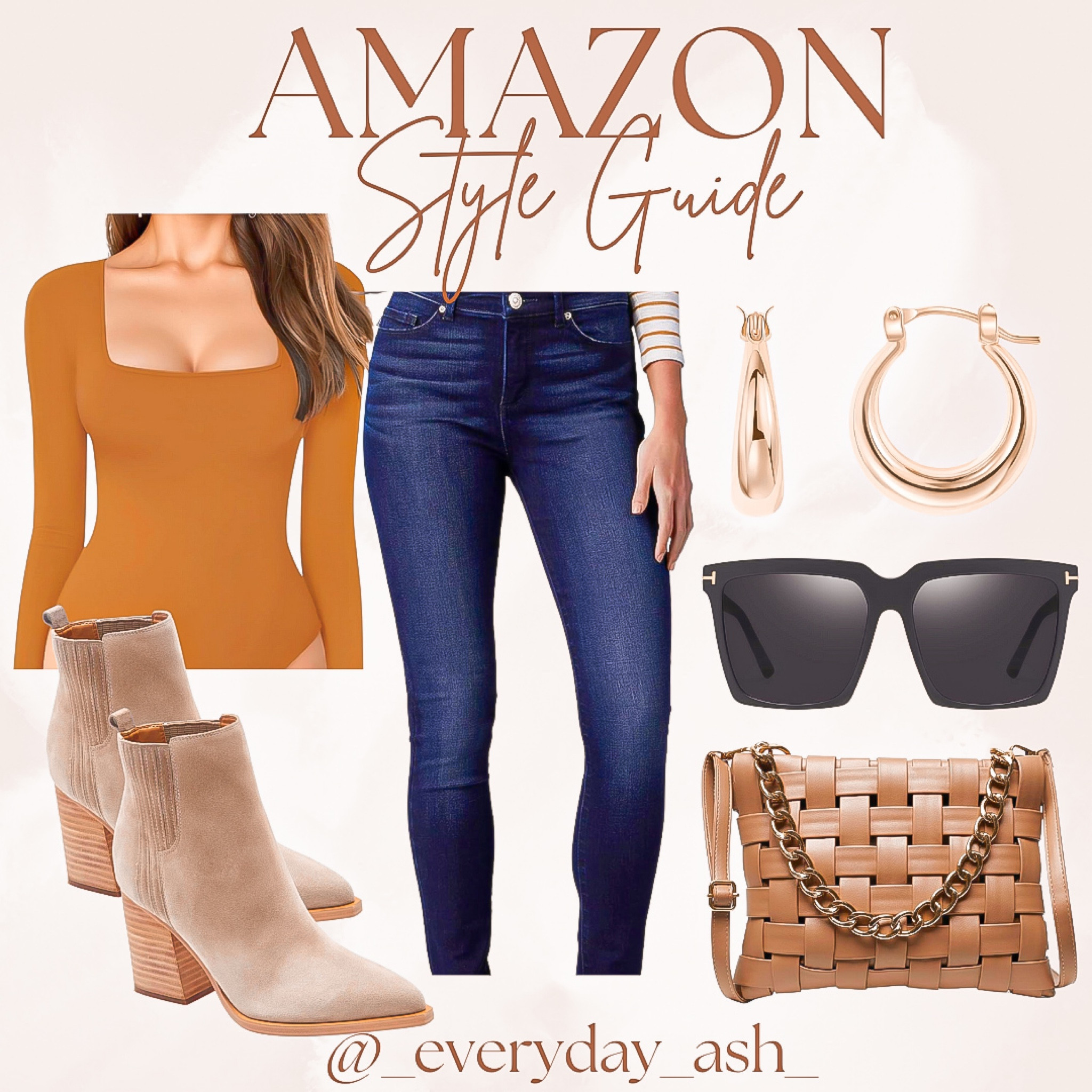 Thanksgiving outfit idea 🤎🍂

Amazon fashion, Amazon outfit , amazon style guide , bodysuit, women’s jeans, dark denim, dark jeans, women’s shoes, booties , women’s boots, fall fashion, fall outfit , thanksgiving outfit , purse,  crossbody bag, sunglasses, gold earrings , accessories , gift guide 

#LTKfindsunder50 #LTKstyletip #LTKGiftGuide