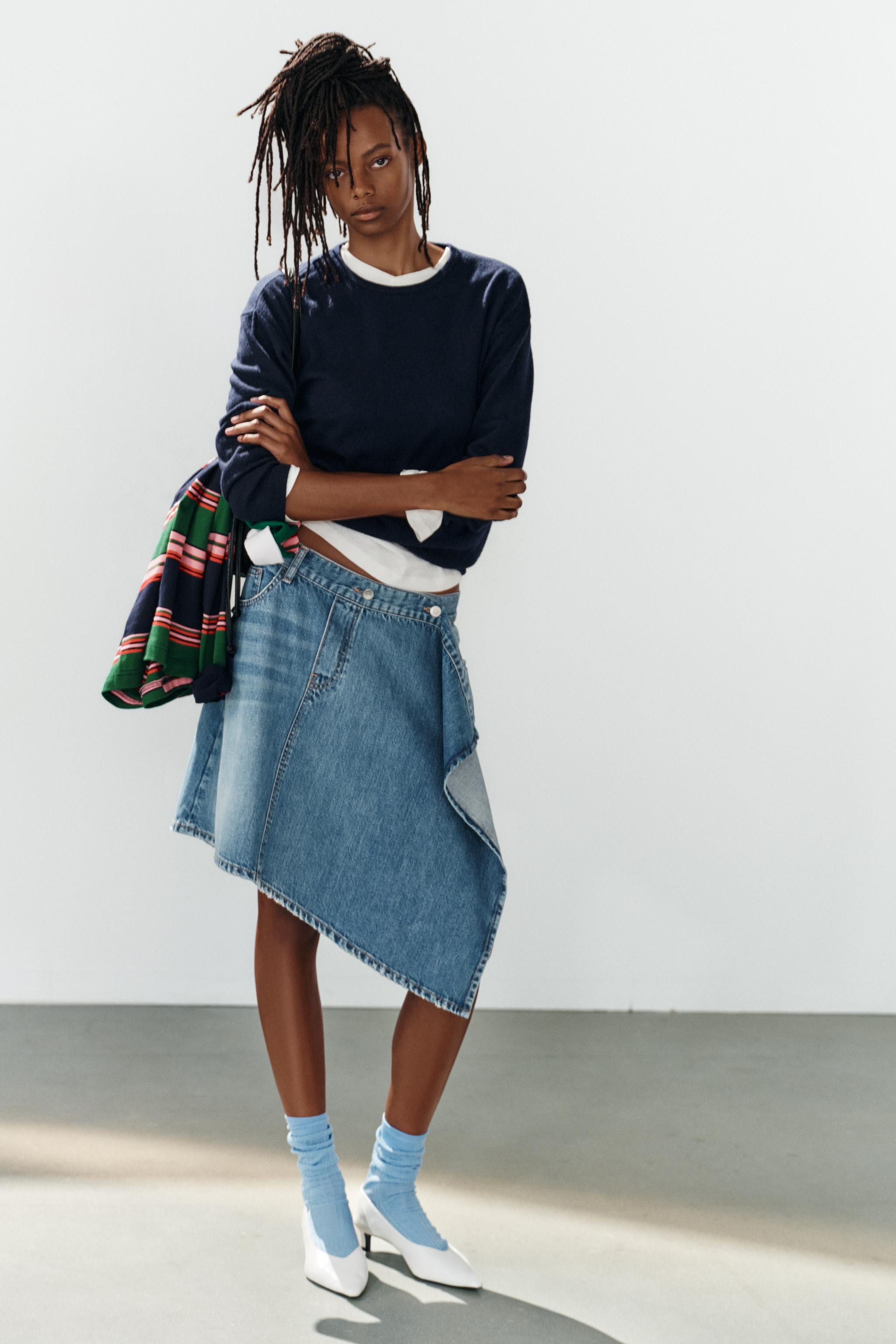POINTED LEATHER KITTEN HEEL SHOES | Zara US