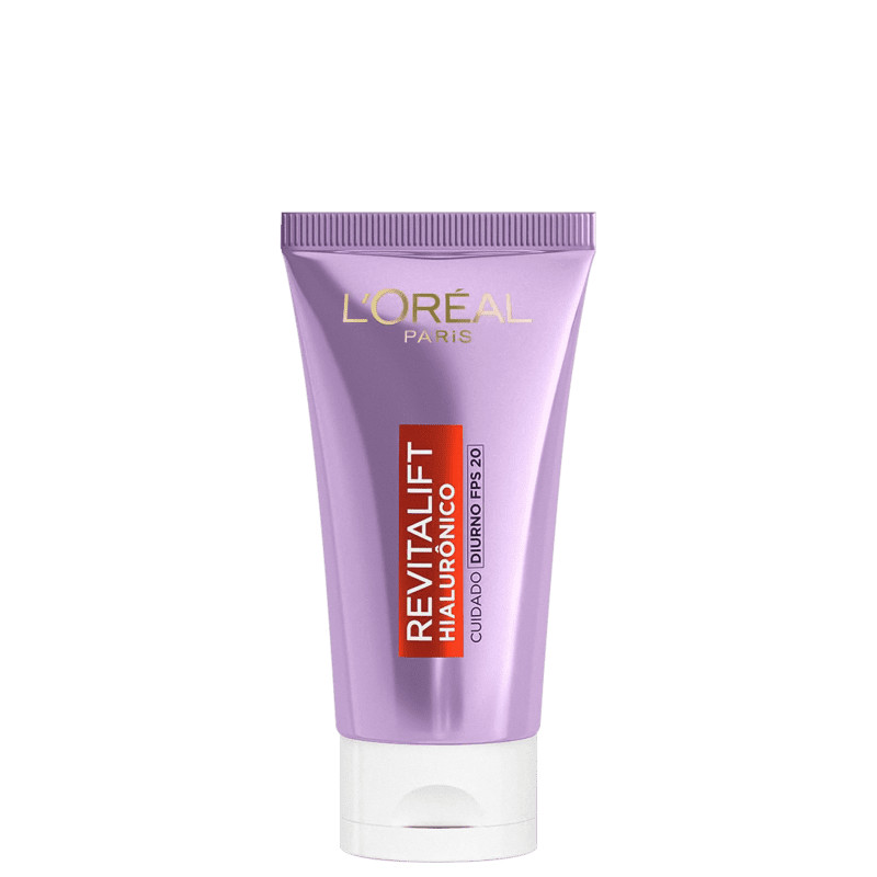 Creme Facial Anti-Idade L'Oréal Paris Revitalift Hialurônico Diurno FPS 20 25g | Beautybox (BR)