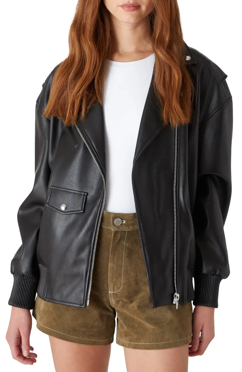 BLANKNYC Faux Leather Moto Jacket | Nordstrom | Nordstrom