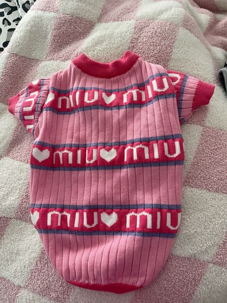 Matching miu miu sweater for P!!! 

#LTKfamily #LTKMostLoved #LTKSeasonal