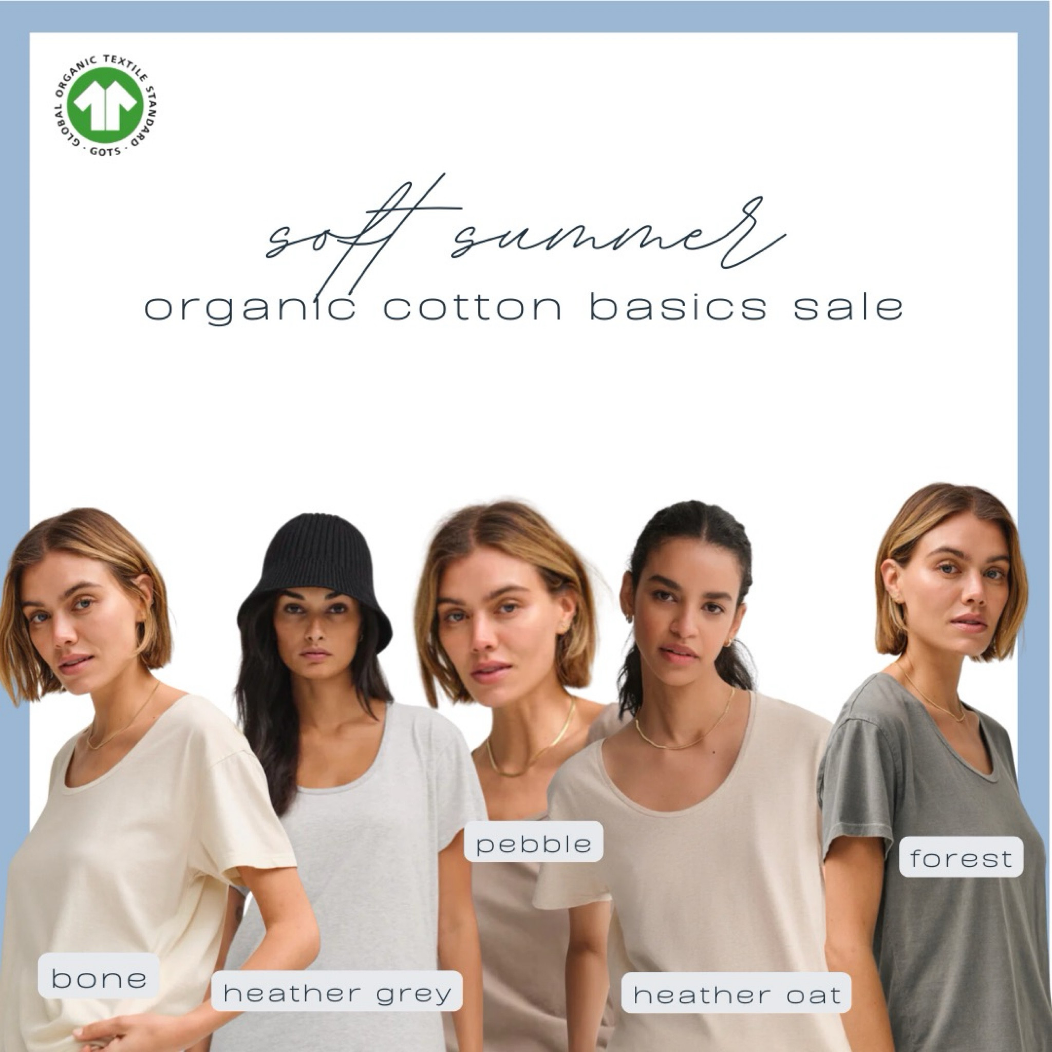 If you are a soft summer AND you’re looking for clothing without chemicals def check out mate the label. They’ve got great sustainability practices plus organic / GOTS certified clothing. 

This great basic is on sale now. 

#softsummerseason #softsummerpalette #softsummercolor



#LTKFindsUnder50 #LTKActive #LTKStyleTip