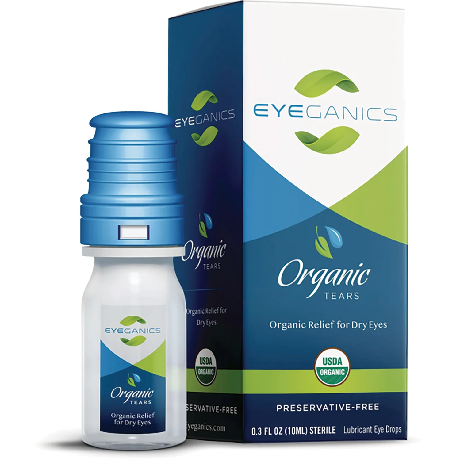 Eyeganics Organic Tears Eye Lubricant 0.3 fl oz Liquid | Swanson