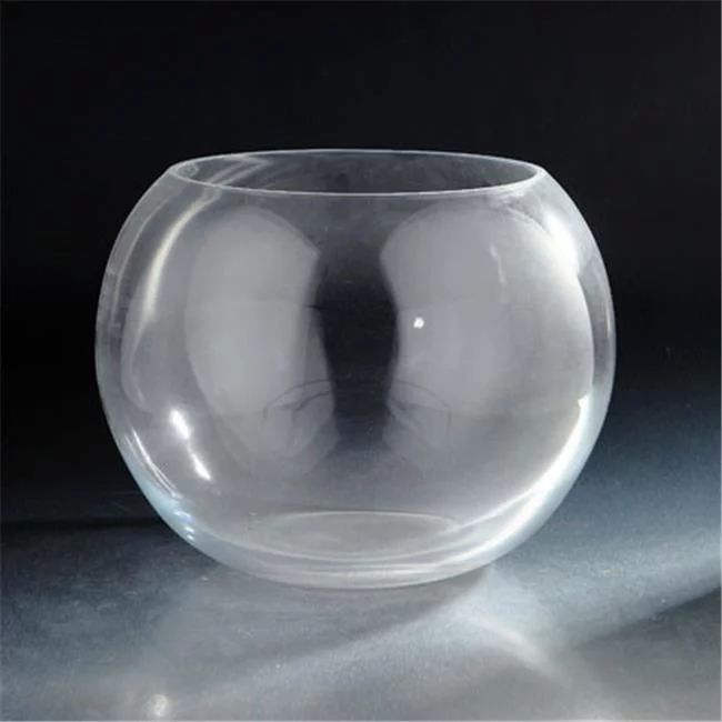 11 x 12 in. Glass Bubble Bowl, Clear | Walmart (US)