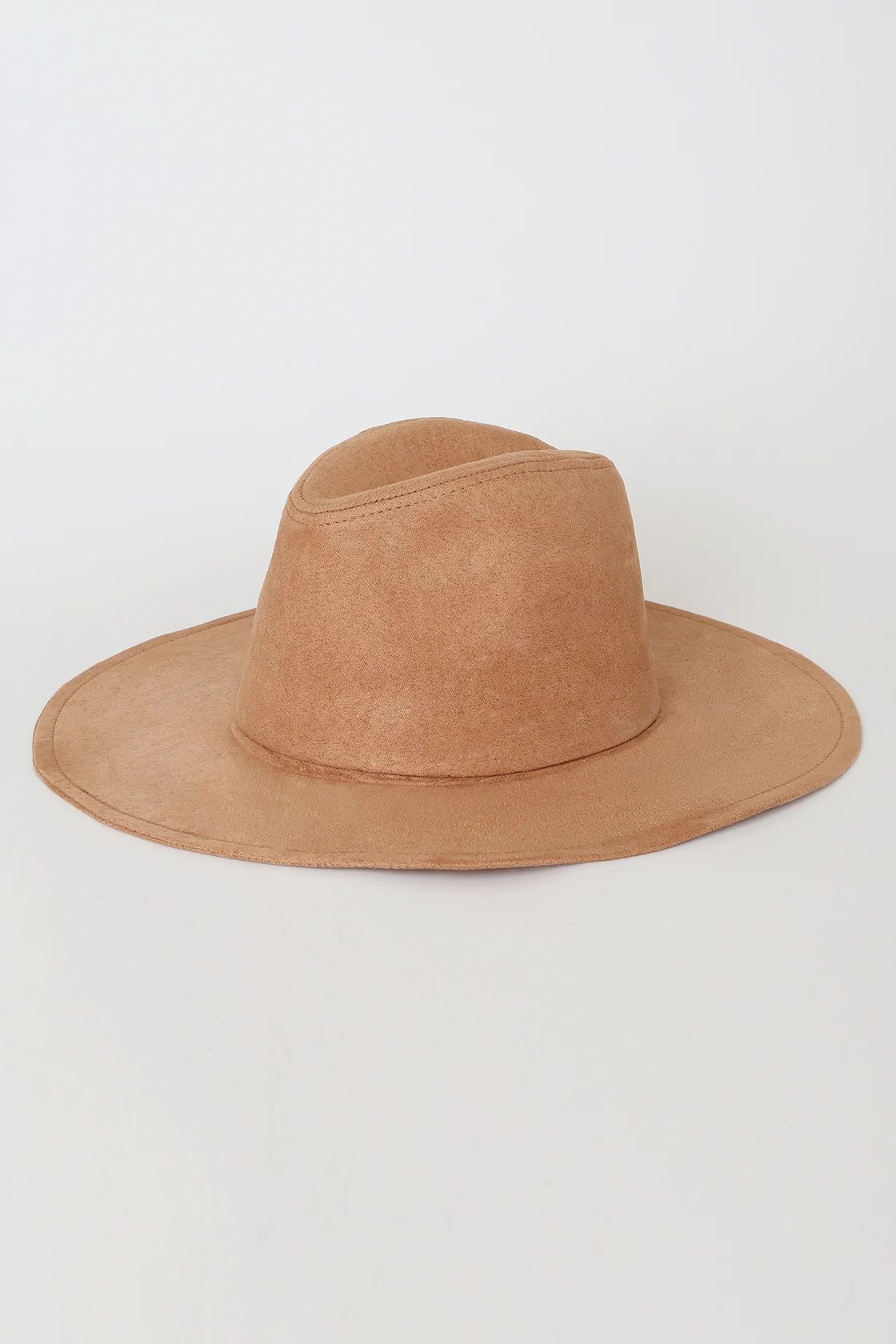 Heading Out West Camel Suede Fedora Hat | Lulus
