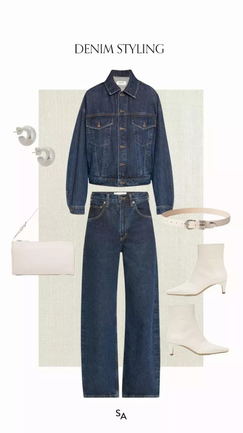 Denim Styling 

 #LTKHoliday #LTKgrwm #LTKootd