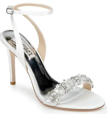 Badgley Mischka Collection Taryn Ankle Strap Sandal | Nordstrom | Nordstrom