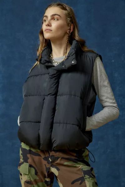 BDG Pia Puffer Vest | Urban Outfitters (US and RoW)