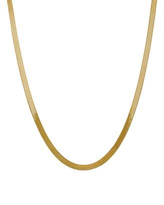 14K Yellow Gold 5mm Herringbone Chain Necklace - 100% Exclusive | Bloomingdale's (US)