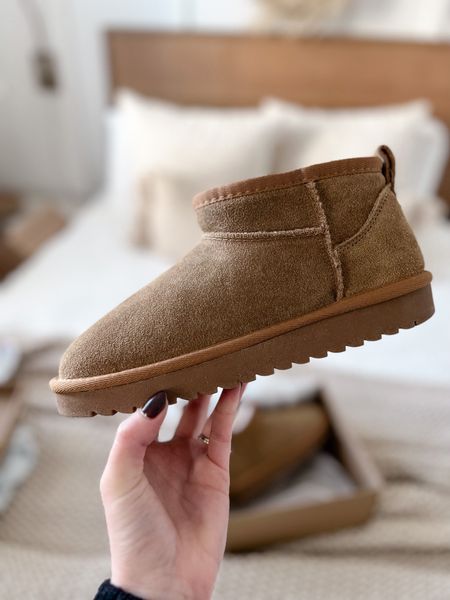 These ugg ultra mini look a likes are in stock and only $70! They fit true to size and are super warm and cozy! 

#LTKshoecrush #LTKunder100 #LTKstyletip