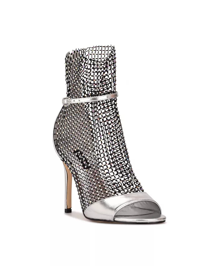 Women's Imery Mesh Peep Toe Booties | Macys (US)