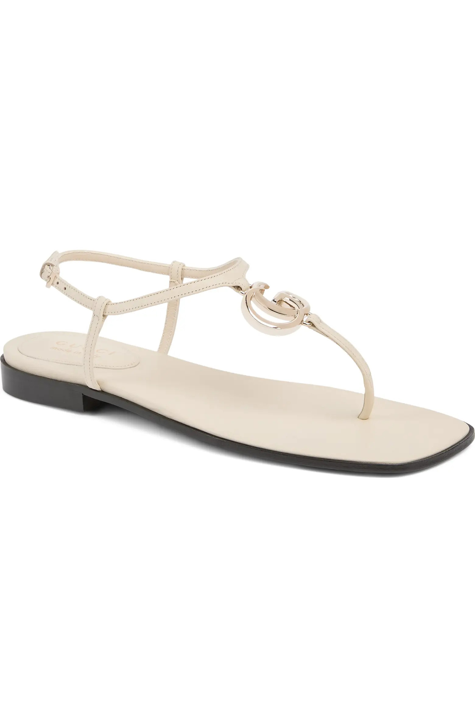 Marmont GG T-Strap Sandal (Women) | Nordstrom