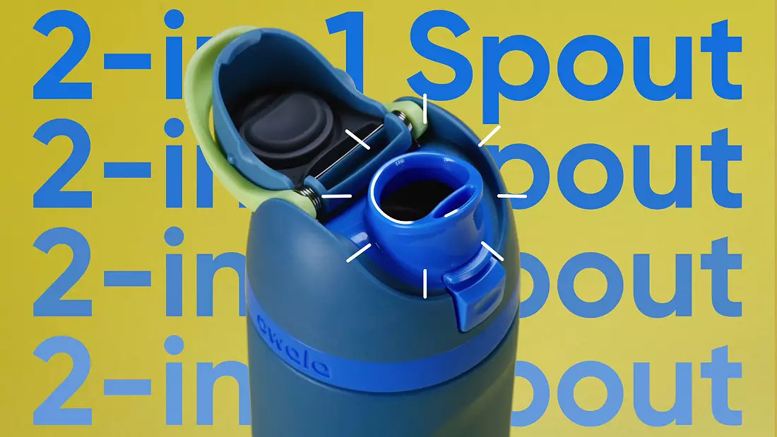 Owala 24 oz. FreeSip Stainless Steel Water Bottle | DICK'S Sporting Goods