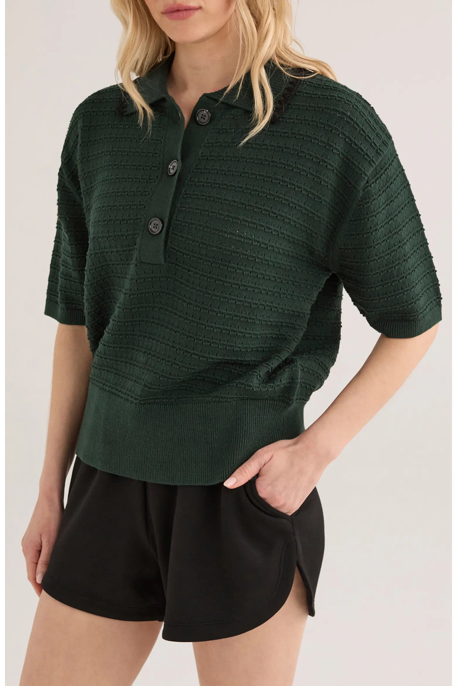 Guilia Texture Polo (Women) | Nordstrom | Nordstrom