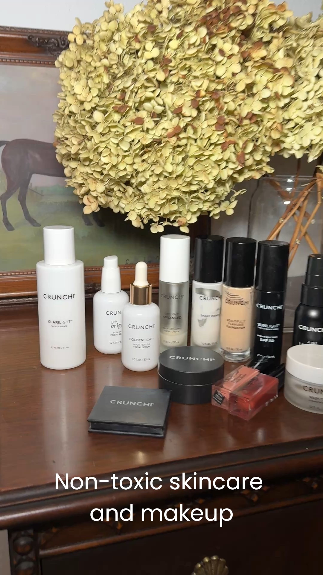 After trying so many high-end brands over the years, Crunchi is my go to for both makeup and skincare. 100% worth the investment. My skin has never looked or felt better, and their products aren’t filled with harmful chemicals like most skincare and makeup brands. 

Non-toxic makeup, non-toxic, skincare, clean brands, Crunchi, beauty, clean, beauty, clean, beauty brands, Crunchi makeup, makeup 

#LTKmorningroutine #LTKBeauty #LTKselfcare