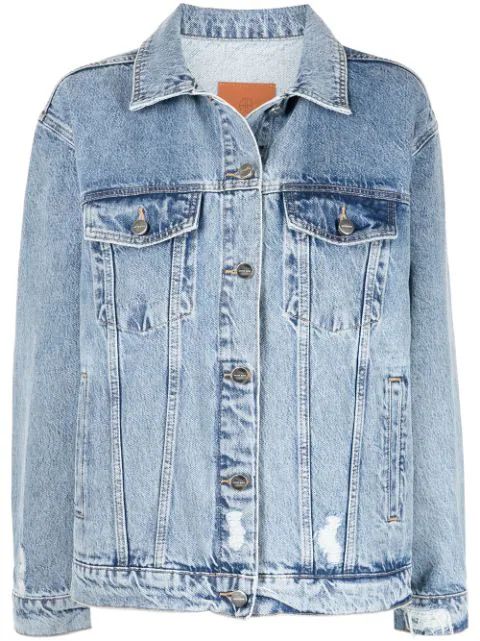 ANINE BING Rory Denim Jacket - Farfetch | Farfetch Global