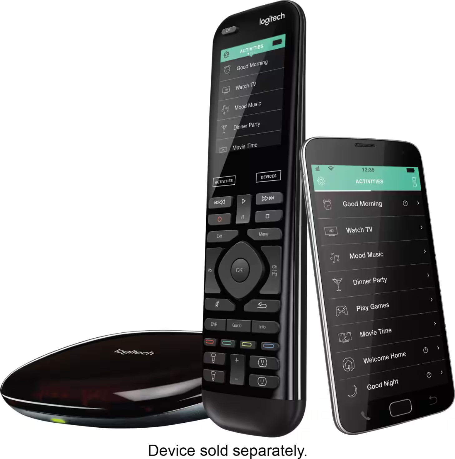 Logitech Harmony Elite (Remote Control and Smart Hub) Black 915-000256 - Best Buy | Best Buy U.S.