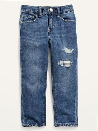 Unisex Loose Non-Stretch Ripped Jeans for Toddler | Old Navy (US)