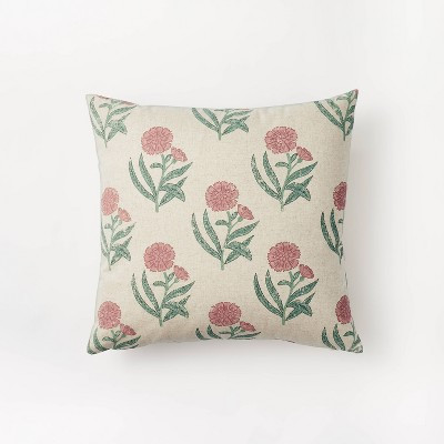 Floral Printed Throw Pillow - Threshold™ designed with Studio McGee | Target