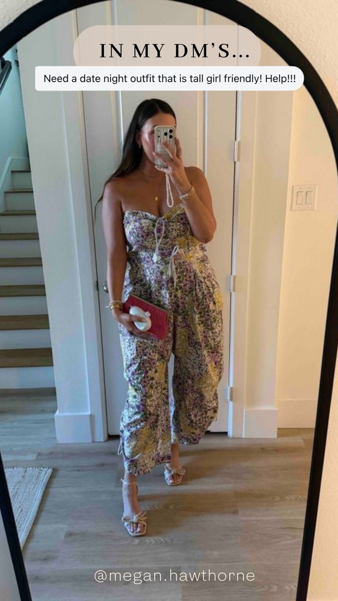 This jumpsuit is EVERYTHING! And sooo comfortable for a date night! Use code: MEGANH20

#LTKTall #LTKMidsize