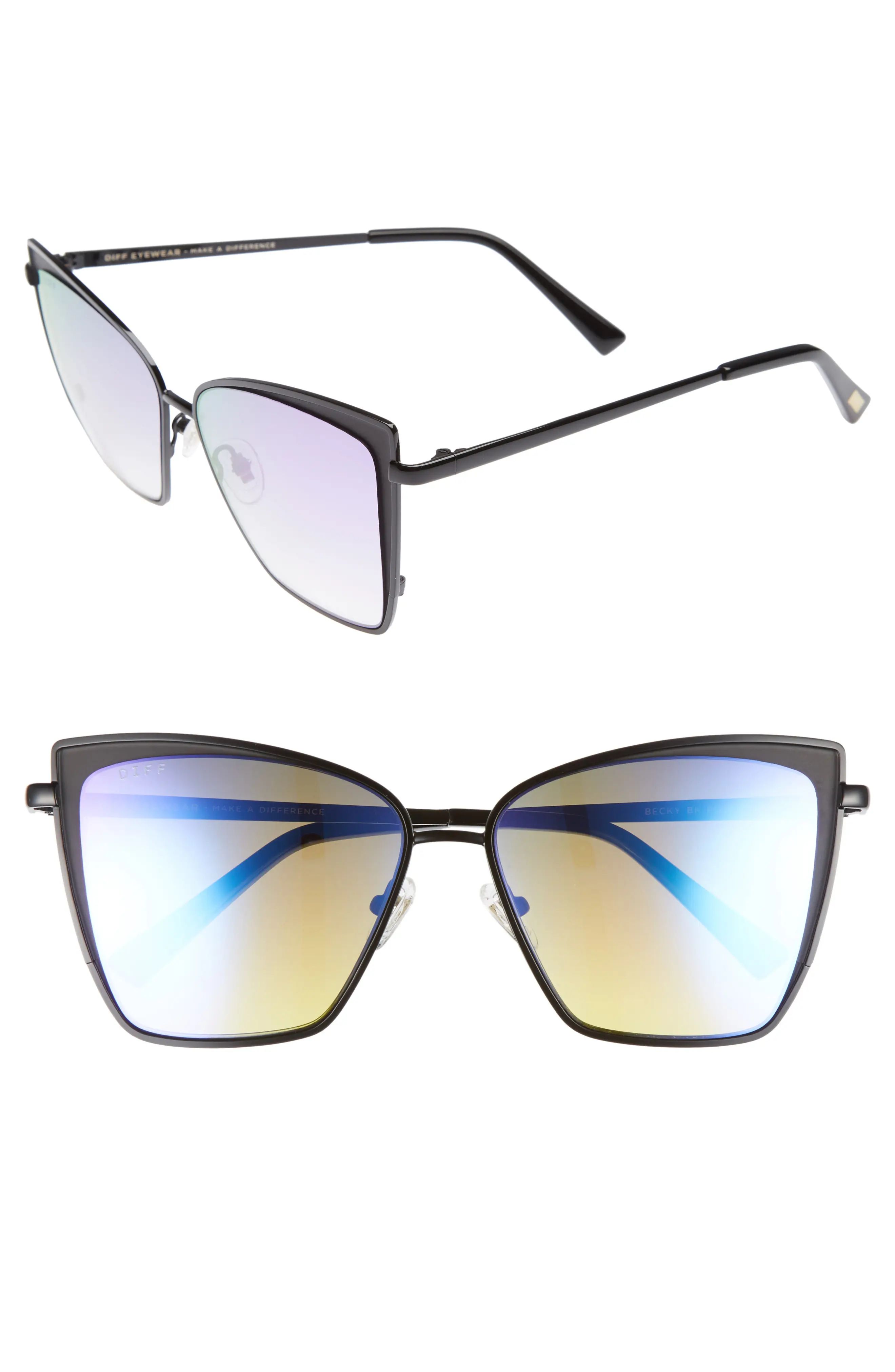 Becky 58mm Sunglasses | Nordstrom