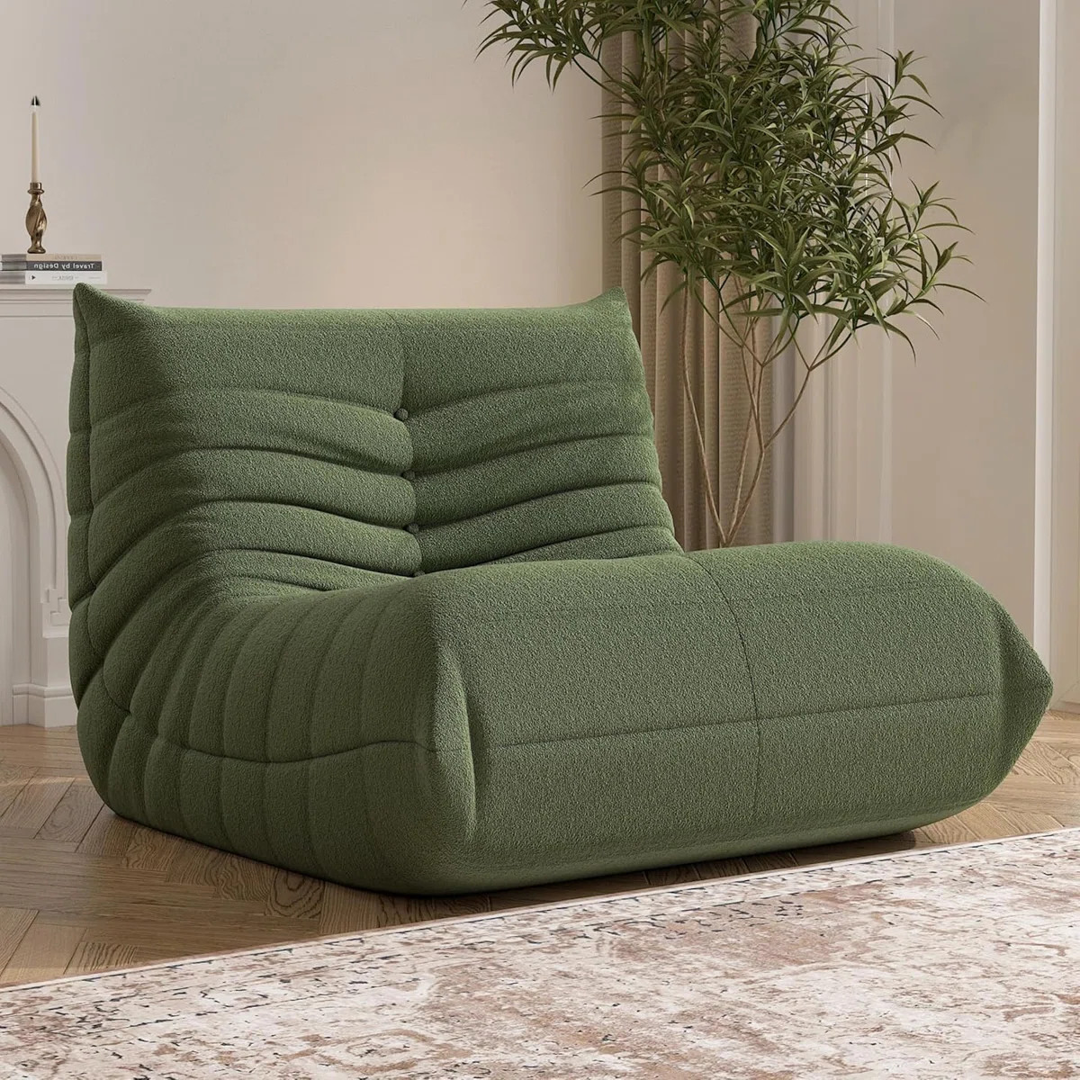 Bean Bag Chair Sofa Sack Big Beanbag Chair For Adults Fireside Bean Bag Lounger Memory Foam Chair... | Wayfair North America