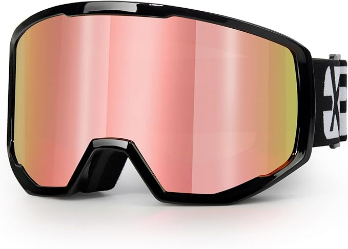 EXP VISION Ski/Snowboard Goggles for Men Women, OTG Snow Goggles Anti Fog UV Protection | Amazon (US)