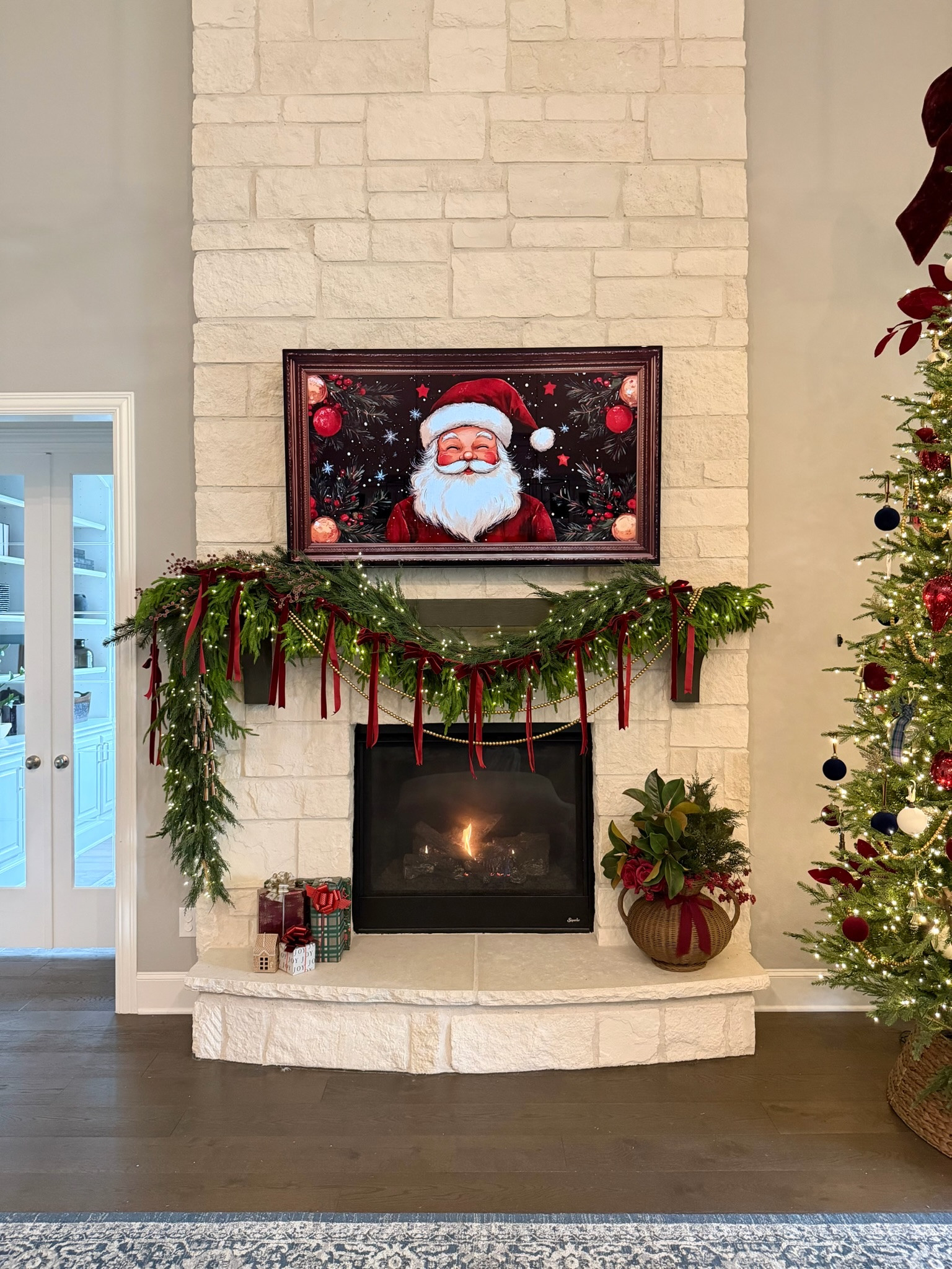 We are ready for tomorrow! 🥰 Hope everyone has a wonderful Christmas Eve!🎄🎁

#christmashomedecor #christmasinspo #frametv #realtouchgarland #amazon #target #walmart #livingroomdecor

#LTKHome #LTKSeasonal #LTKHoliday