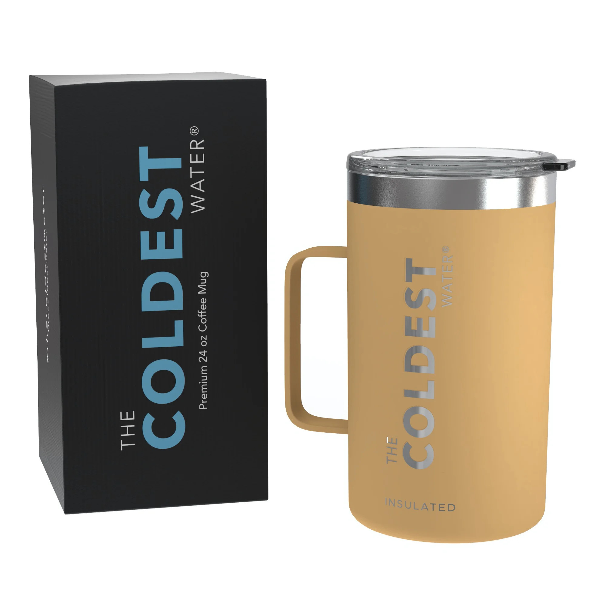 The Coldest Coffee Mug - Stainless Steel Super Insulated Travel Mug for Hot & Cold Drinks, Best f... | Walmart (US)