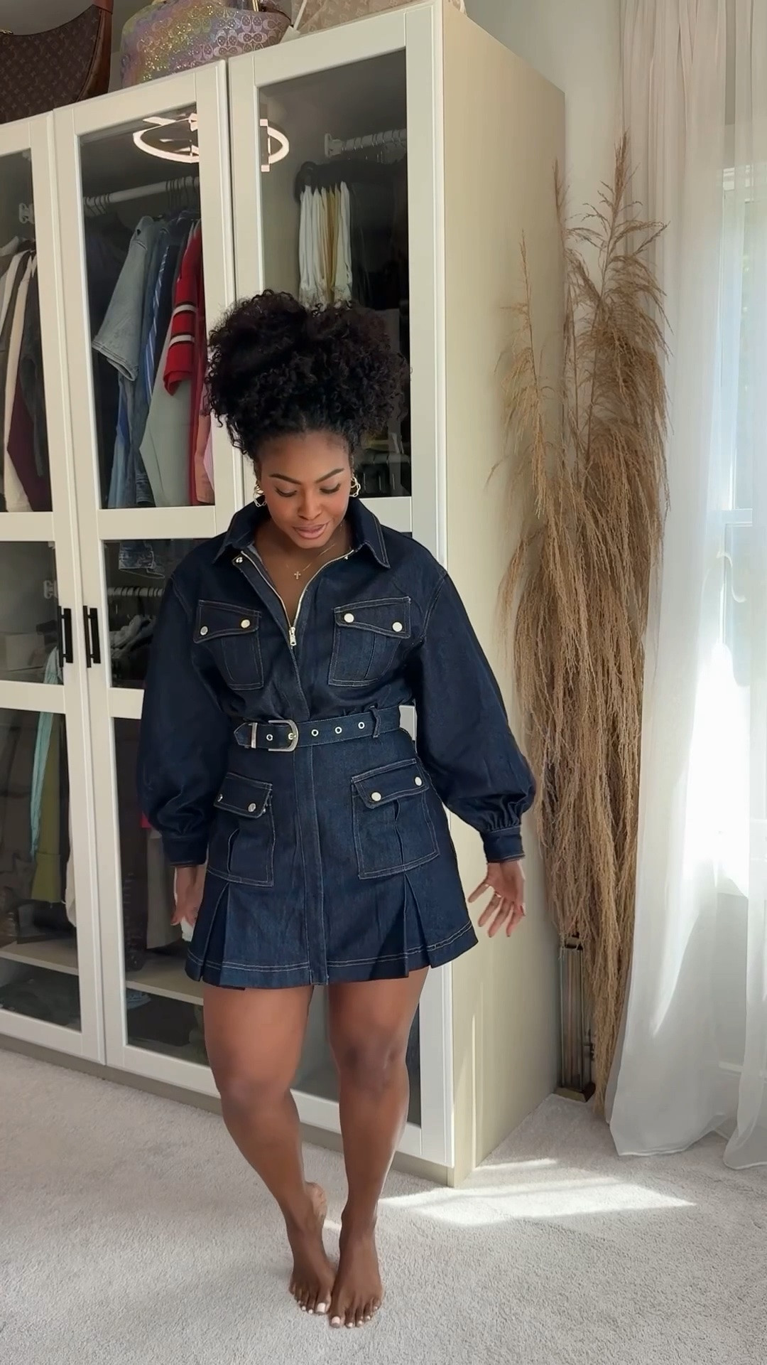 loving these pickups from Macy's. The denim dress is 20/10 my favorite! Will promise to come back and show the hoodie once my Mom has worked her magic!  

 #LTKSeasonal #LTKMidsize