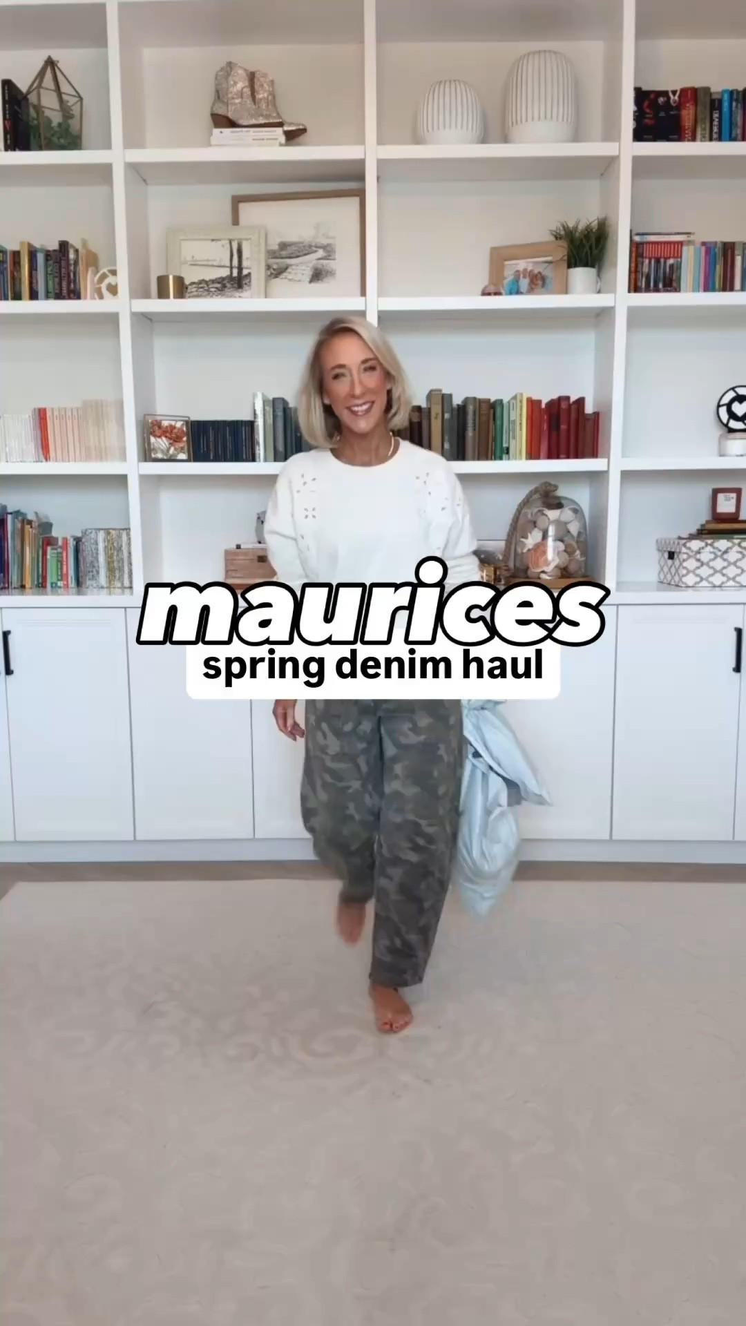 @maurices - spring denim haul: (and it’s all on sale!… PLUS, use code LTK10 for a stackable 10% off!!) #mauricespartner * Floral Embroidered Sweatshirt - size: Small. * Camo Barrel Leg Weekender Pant - size: XSmall. Outfit 1 1. High Rise Ripped Wide Leg Jean - Size 0, Regular. 2. Eyelet Crew Neck Tee - Size XSmall, 3. Tan Canvas Utility Jacket - Size XSmall. 4. Raffia Two Band Footbed Sandal - TTS. 5. Matte Gold Cutout Fan Drop Earrings Outfit 2 6. Daisy Embroidered High Rise Relaxed Straight Jean - Size 0. 7. Embroidered Ruffle Trim Top - Size XSmall. 8. Gold Beaded Layered Necklace Set. 9. Gold Wire Flower Stud Earrings. Outfit 3 10. Light Soft High Rise Wide Leg Jean - Size XSmall. 11. Textured Floral Short Sleeve Tee - Size XSmall. 4 colors. 12. Floral Flatform Slide Sandal - TTS. #ThatStyledFeeling
#LTKSaleAlert #LTKOver40 #LTKSeasonal
