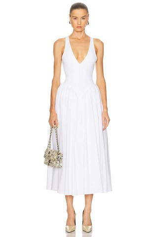 Ronny Kobo Sirinda Dress in White | FWRD 