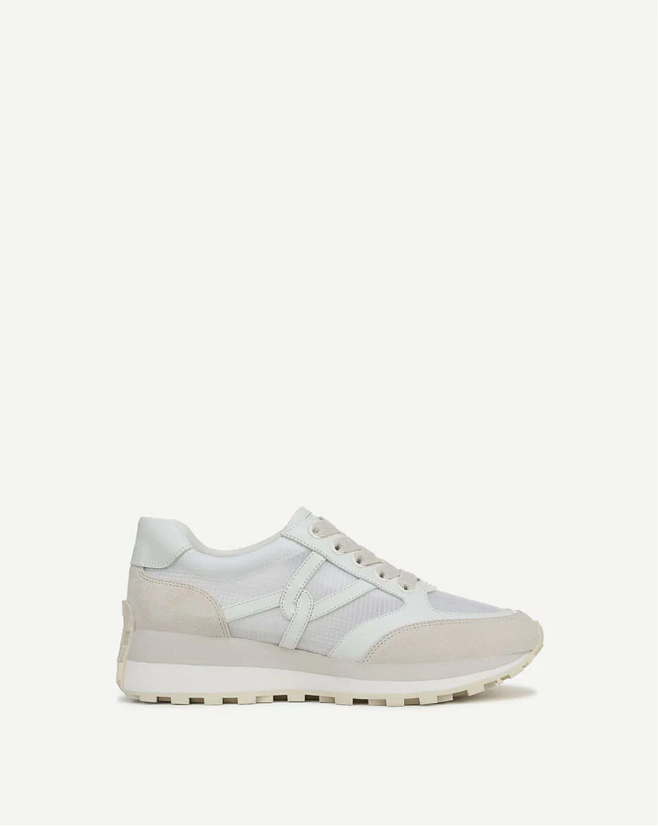 Valentina Ripstop Sneaker in Coconut/Marmo | Veronica Beard | Veronica Beard