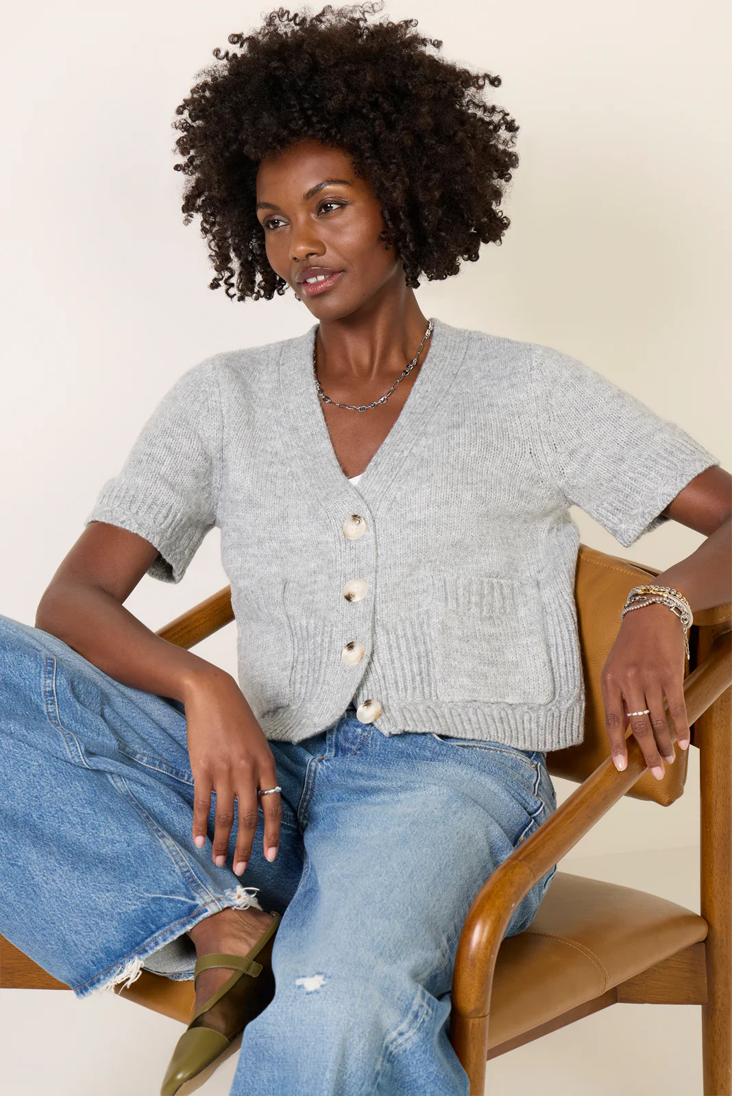 Corinne Cardigan | Evereve