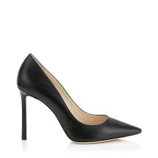 Black Kid Leather Pointy Toe Pumps | Jimmy Choo (US)