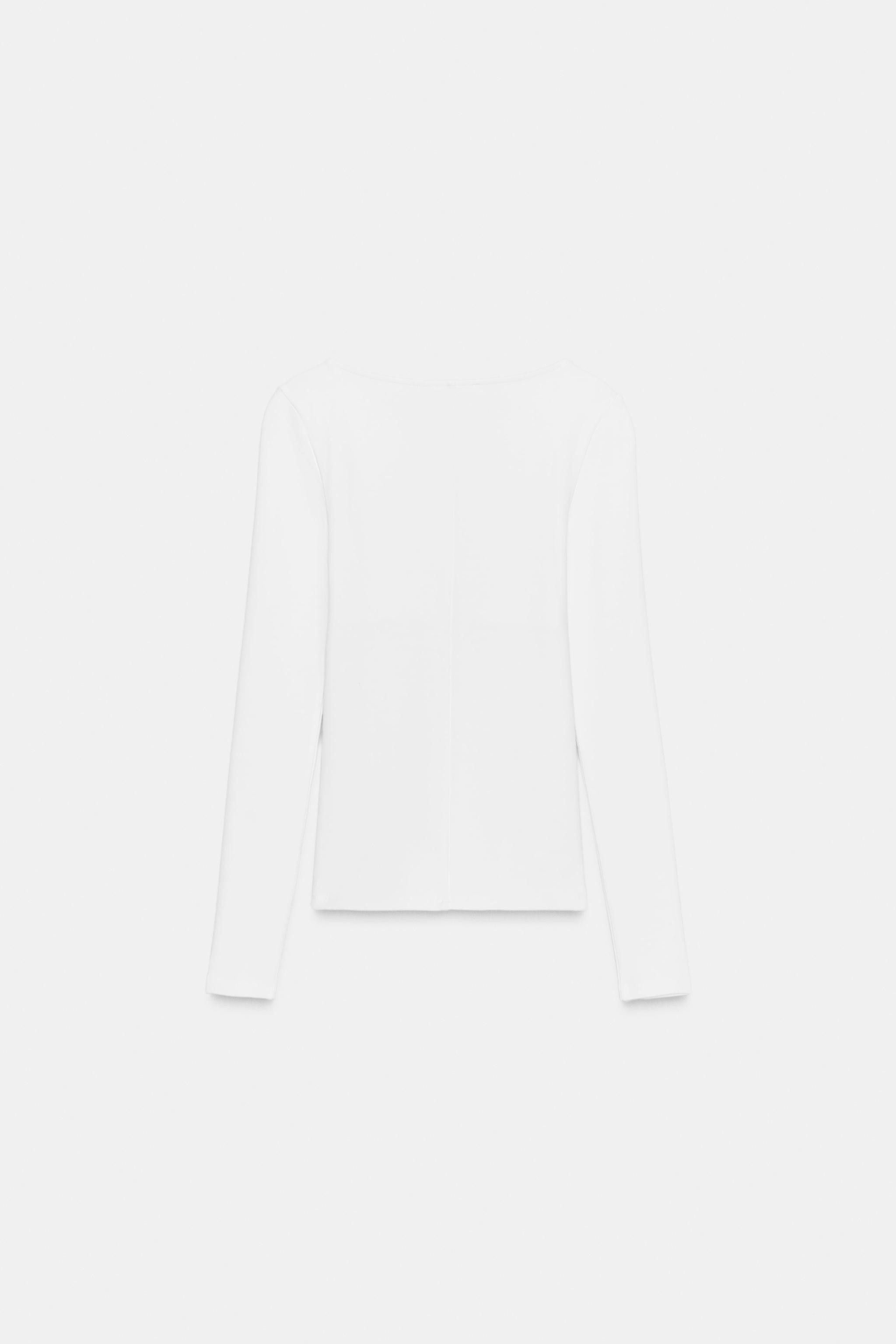 V-NECK T-SHIRT | Zara UK