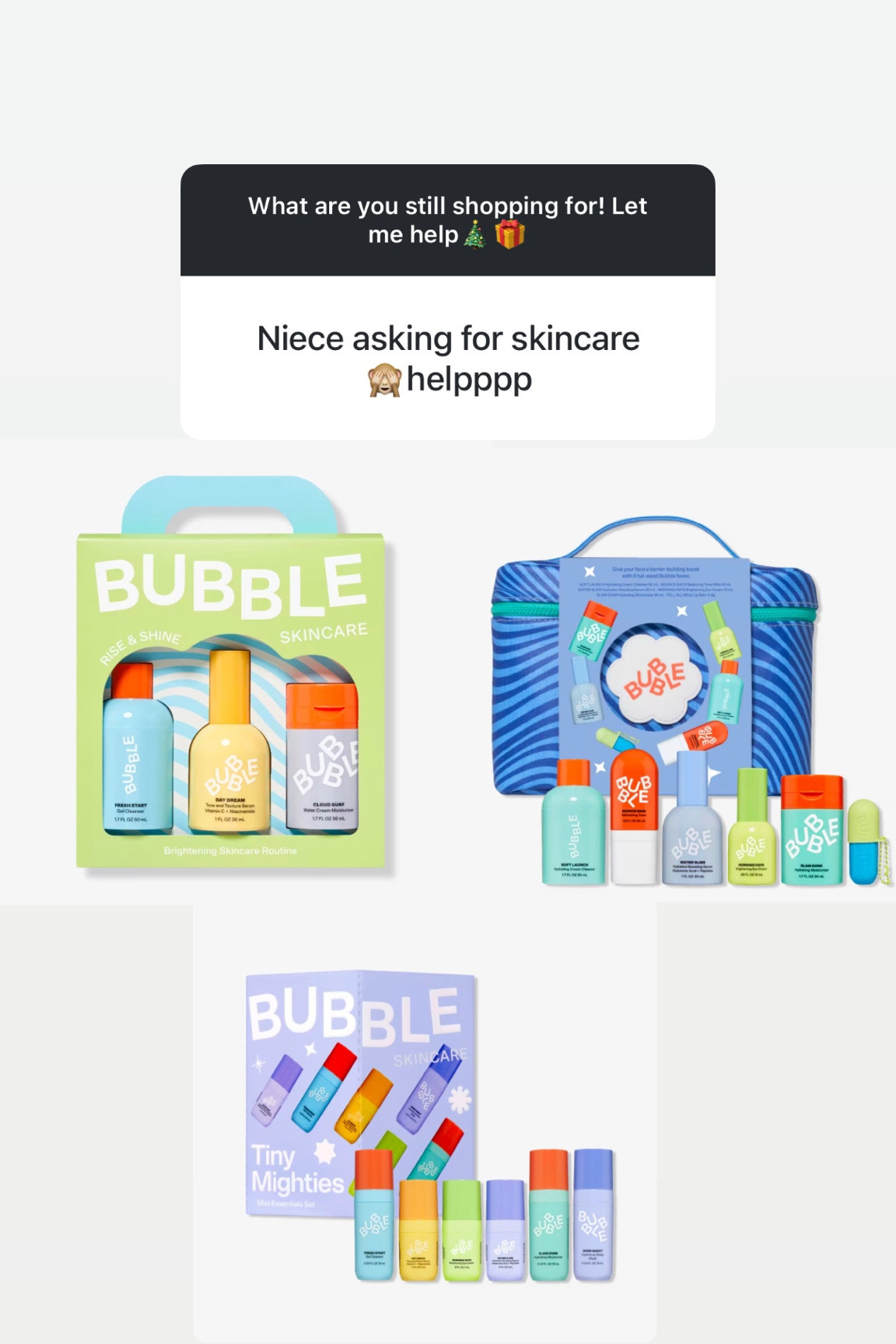 Skincare for kids - clean ingredients 
Gifts for her
Gifts for teen girl 
Tik tok favorites 

#LTKHoliday #LTKBeauty