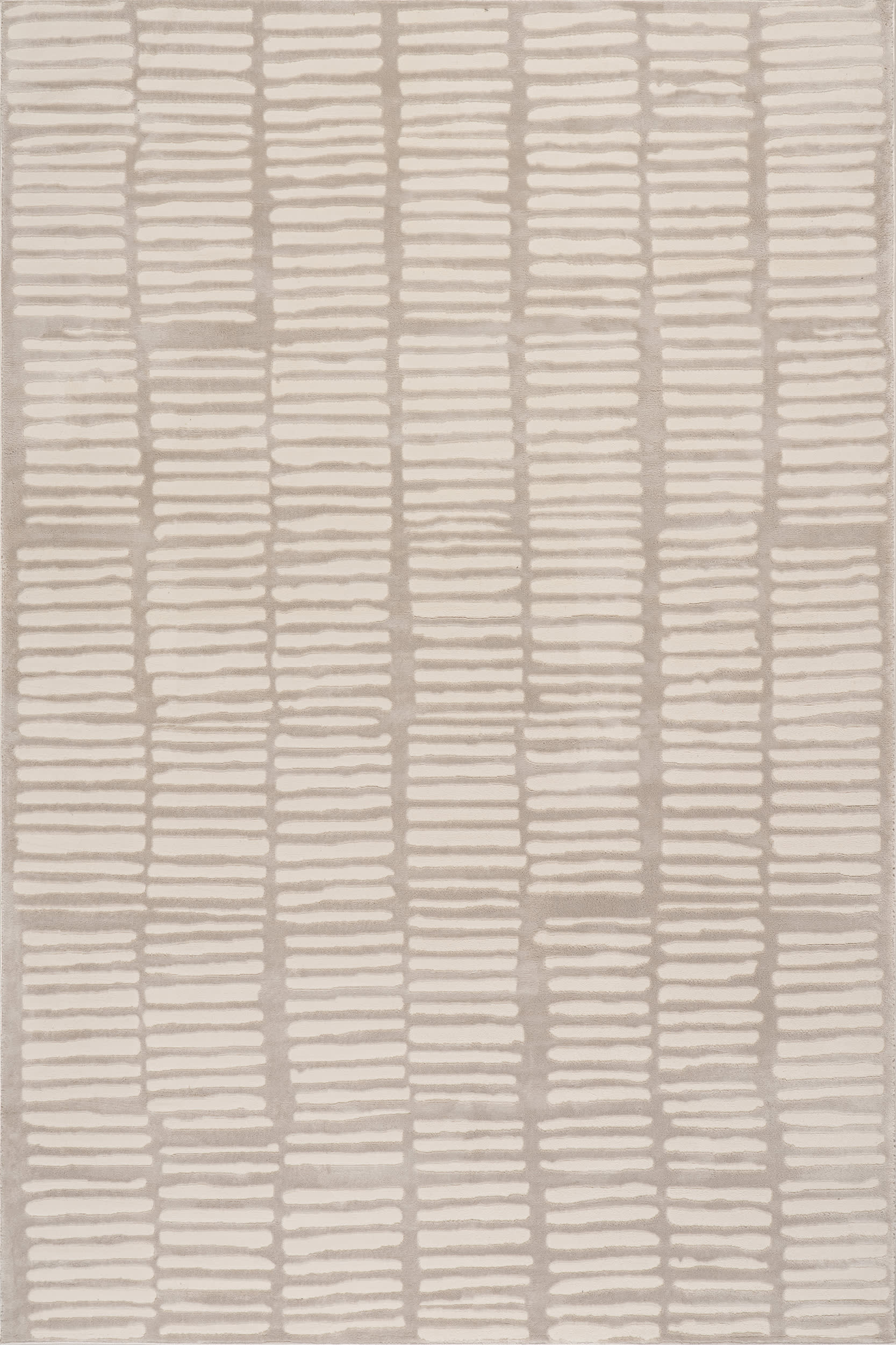 Grey Cranbury Plush Textured Washable 4' x 6' rug | Rugs USA