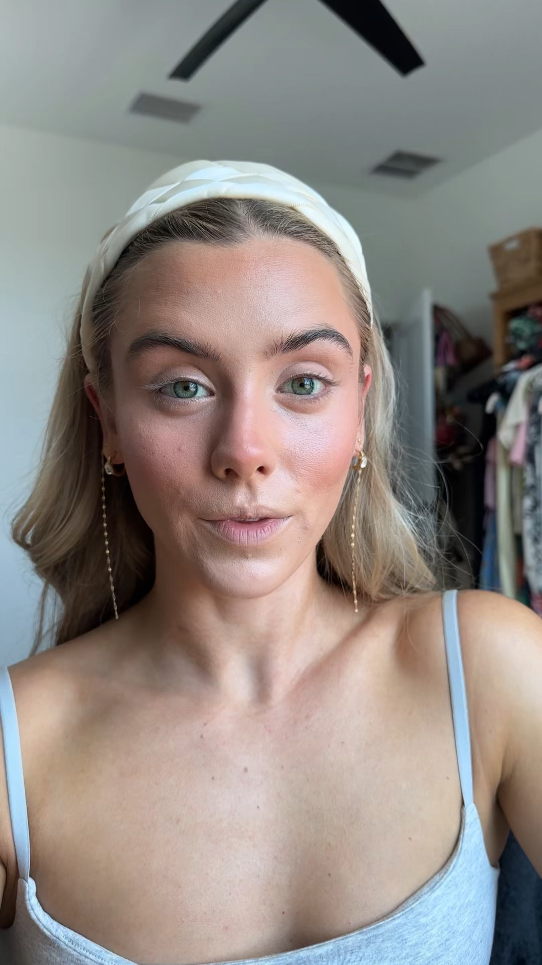 @bkbeauty Compact “kitten paw” A506 concealer brush for precise under-eye and spot application. Pat to blend seamlessly; also useful for nose-area concealing and small-area contouring. Part of the 7-piece Angie Hot & Flashy set for mature skin.

Designed in collaboration with over-50 YouTube creator Angie Hot & Flashy, our best-selling concealer brush delivers smooth, streak-free under-eyes every time. The “kitten-paw” angled shape fits perfectly under and in the corners of the eyes, making it mature and small-eye friendly and delivering an even application. Use it to apply concealer by the sides of the nose or to other areas of the face, as well as precision contouring the nose. Crafted with ultra-soft, luxurious 100% cruelty-free, synthetic fibers — the fibers are gentle on mature and sensitive skin.

#LTKselfcare #LTKgrwm #LTKBeauty