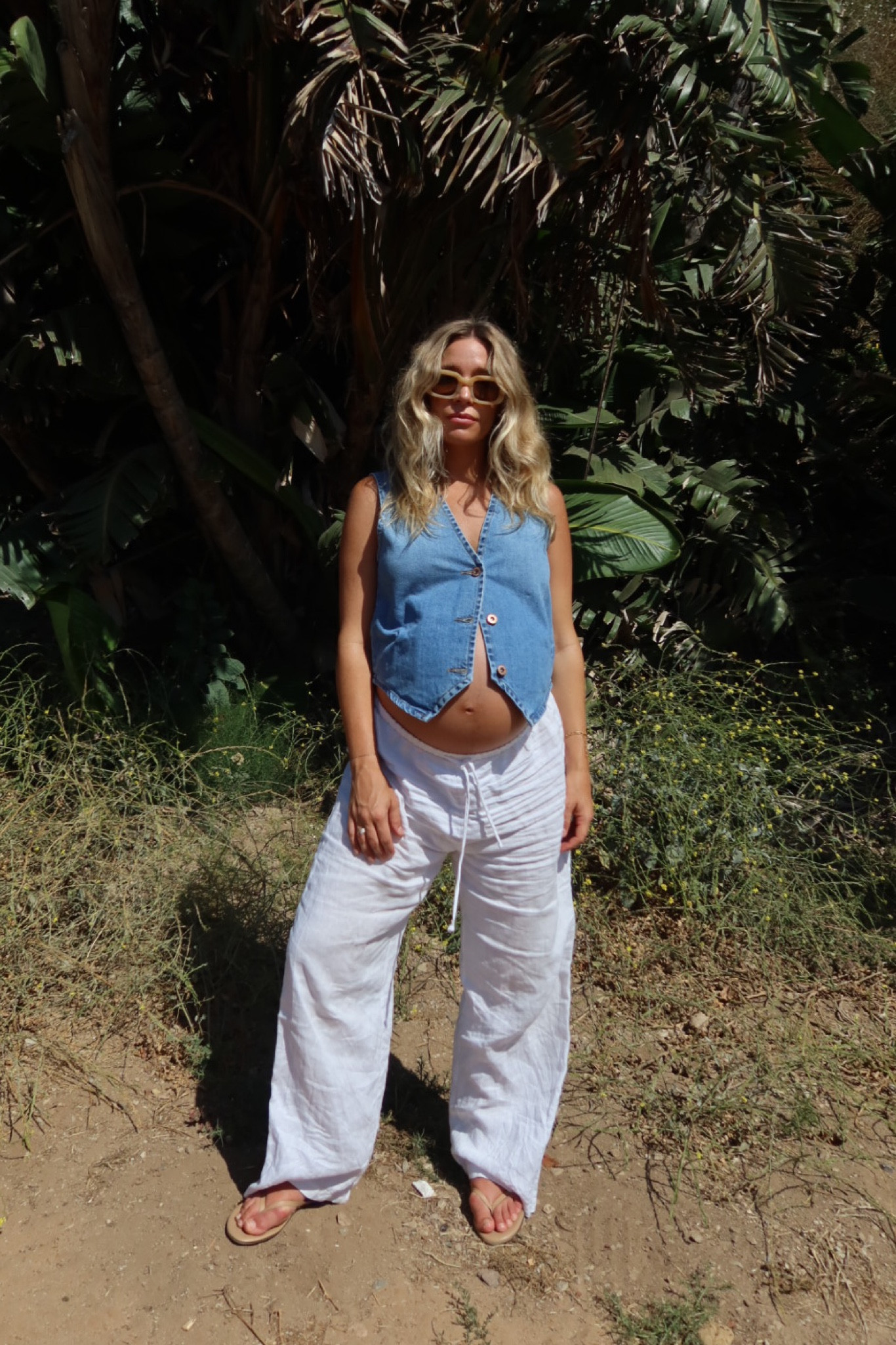 Amazing denim vest for year-round styling & the best linen pants of all time (worth the investment! I’m in size M) 

#LTKbump #LTKstyletip #LTKBacktoSchool