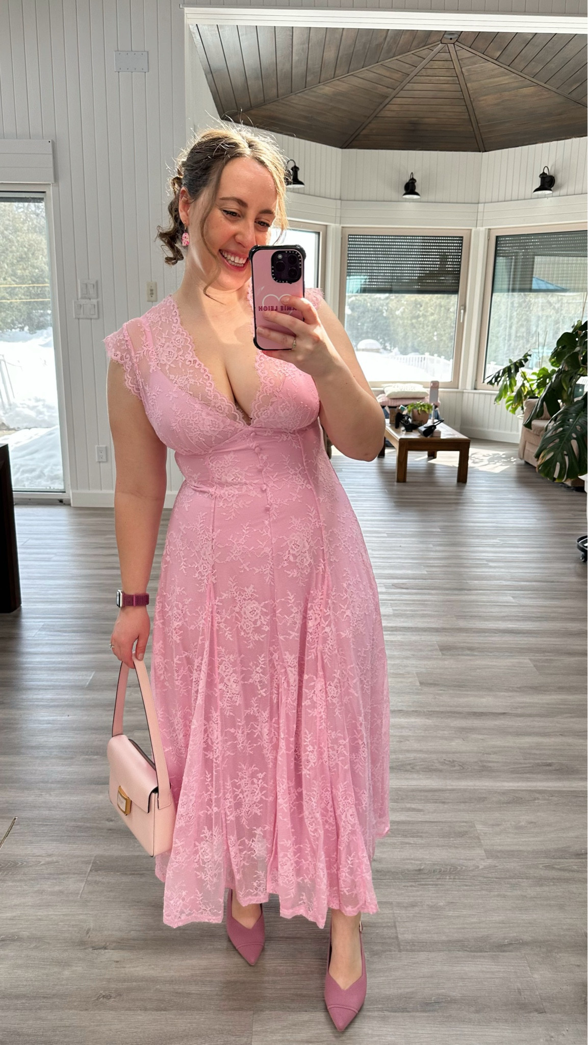 The perfect dress for a spring date night 💕

#LTKspring #LTKMidsize #LTKootd