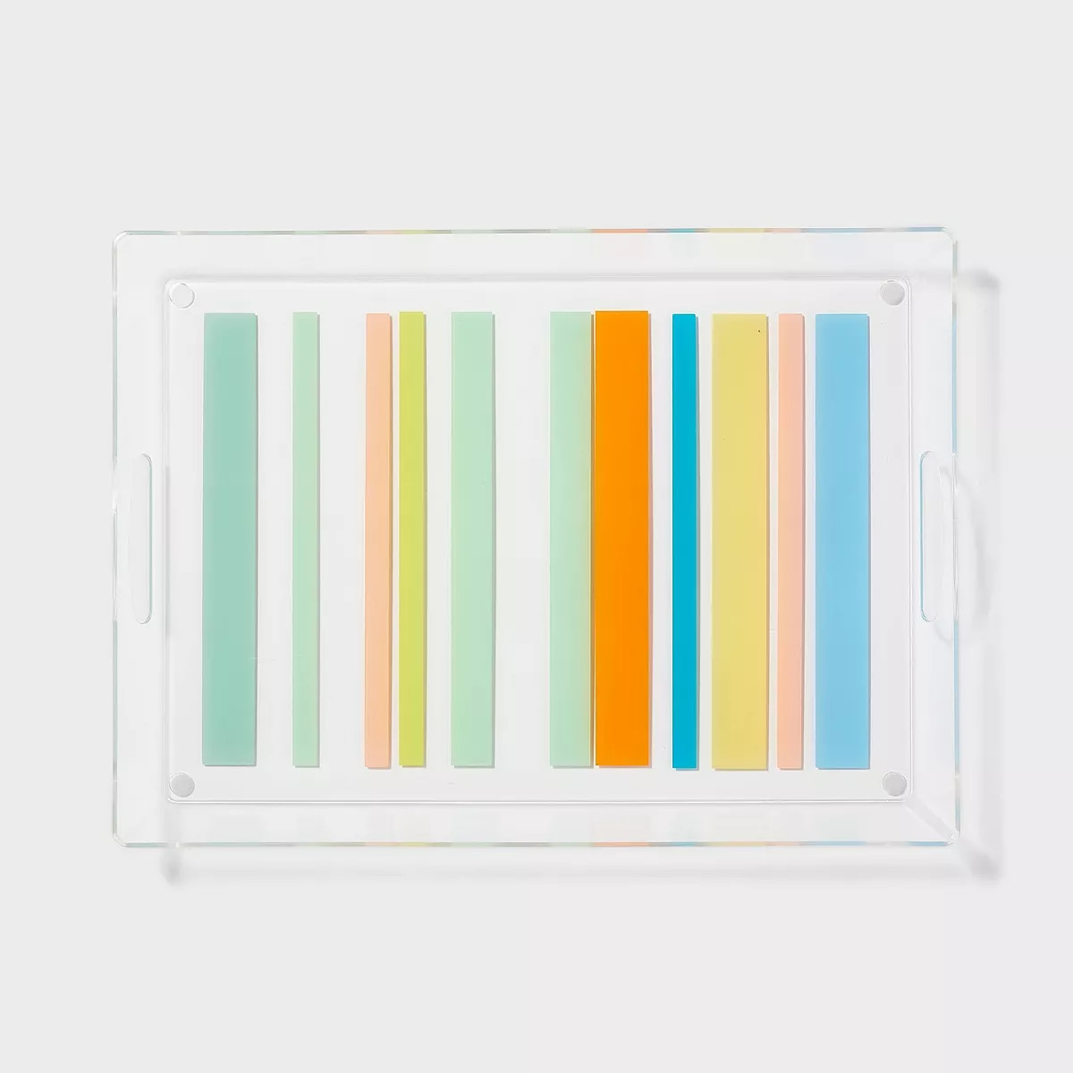 Rectangular Striped Ombre Serving Tray - Sun Squad™ | Target