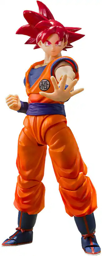 Bandai - S.H. Figuarts - Super Saiyan God Son Goku - Saiyan God of Virtue  5.5" Figure | Best Buy U.S.