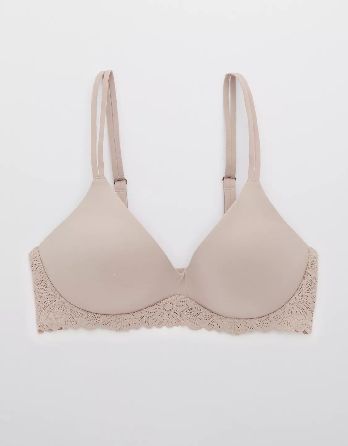 Sunnie Wireless Push Up Blossom Lace Trim Bra | Aerie